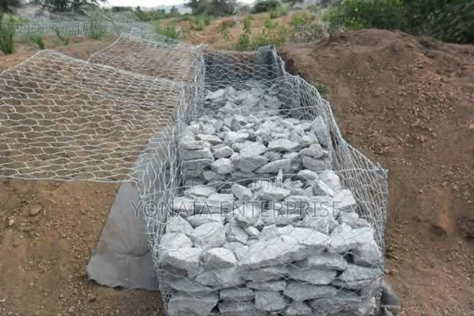 Gabion Box for Soil Stabilization