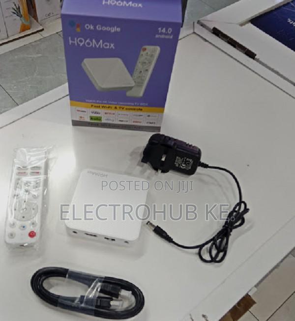 Smart Android Tv Box H96max Android 14.0 H313 2gb Ram 16gb Rom - thumbnail 2