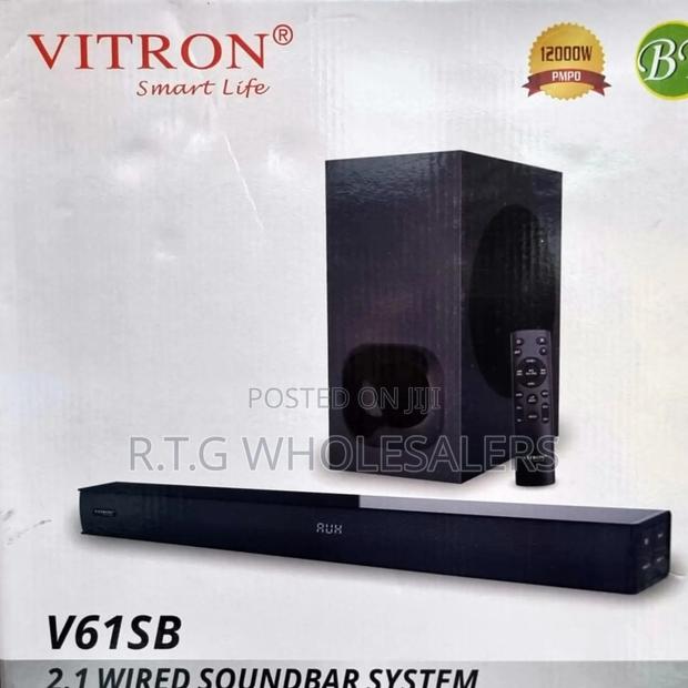 Vitron V61sb 2.1 Soundbar With Subwoofer – Immersive Home Audio
