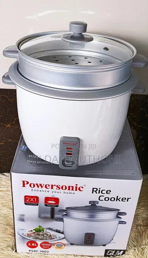 2.8 Litres Powersonic Ricecooker -1000 Watts