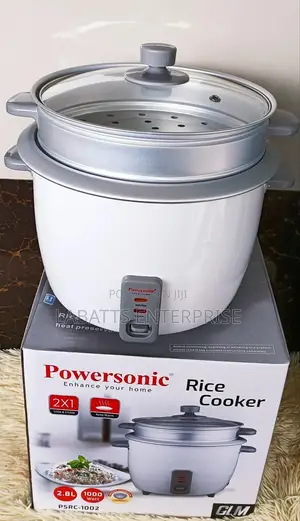 2.8 Litres Powersonic Ricecooker -1000 Watts