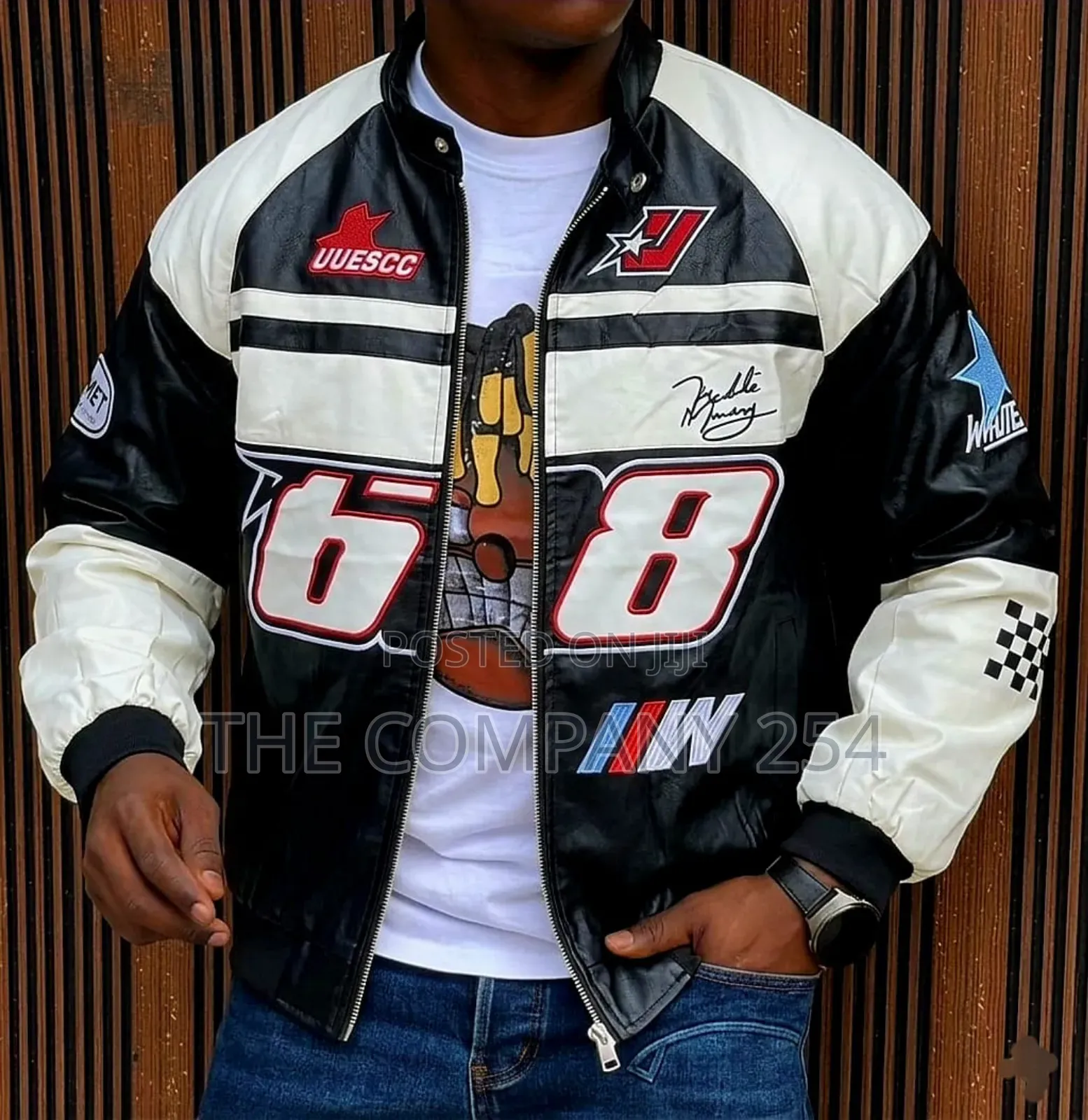 Quality Leather Casual Unisex Racing Rider Jackets