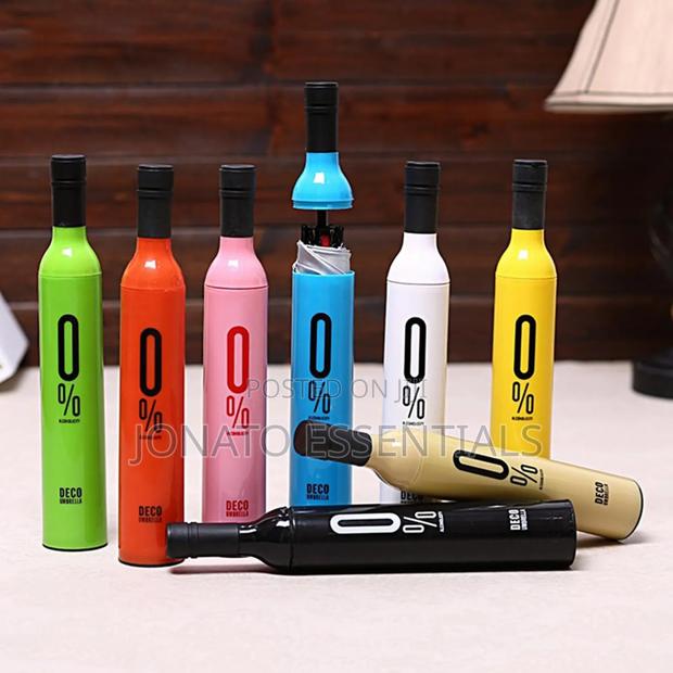 Bottle Umbrella 0% Foldable Portable Wine Bottle Umbrella Nairobi - thumbnail 2