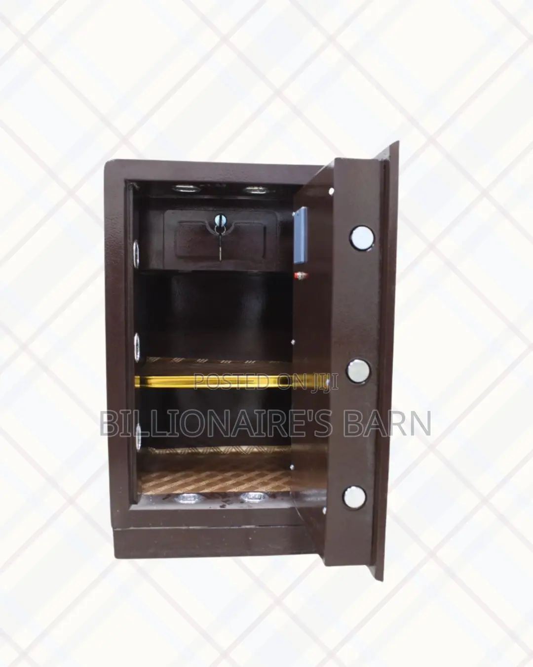 Fireproof Biometric Safe Programmable Keypad And Dual Alarm Solution