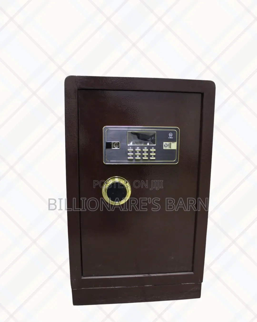 Fireproof Biometric Safe Programmable Keypad And Dual Alarm Solution