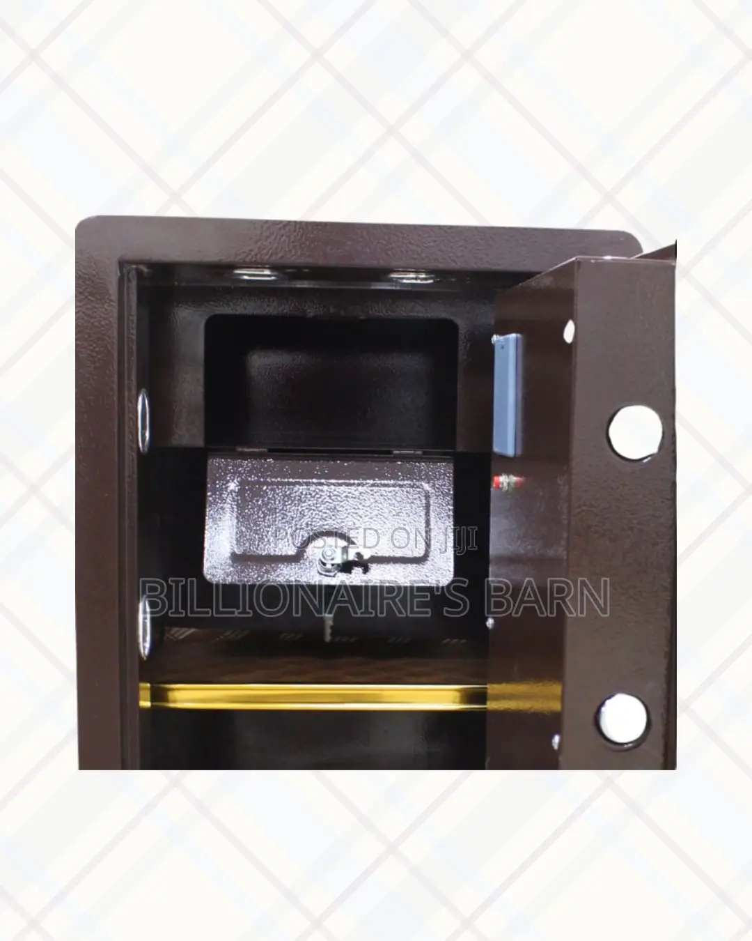 Fireproof Biometric Safe Programmable Keypad And Dual Alarm Solution