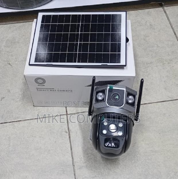 Best Selling V380 Simcard 4g Solar Dual Lens Outdoor Security Camera