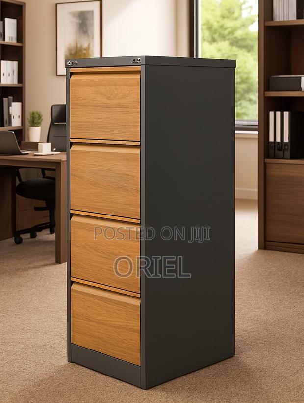Modern Office Cabinet : 4 Drawer Metal Filing Cabinet