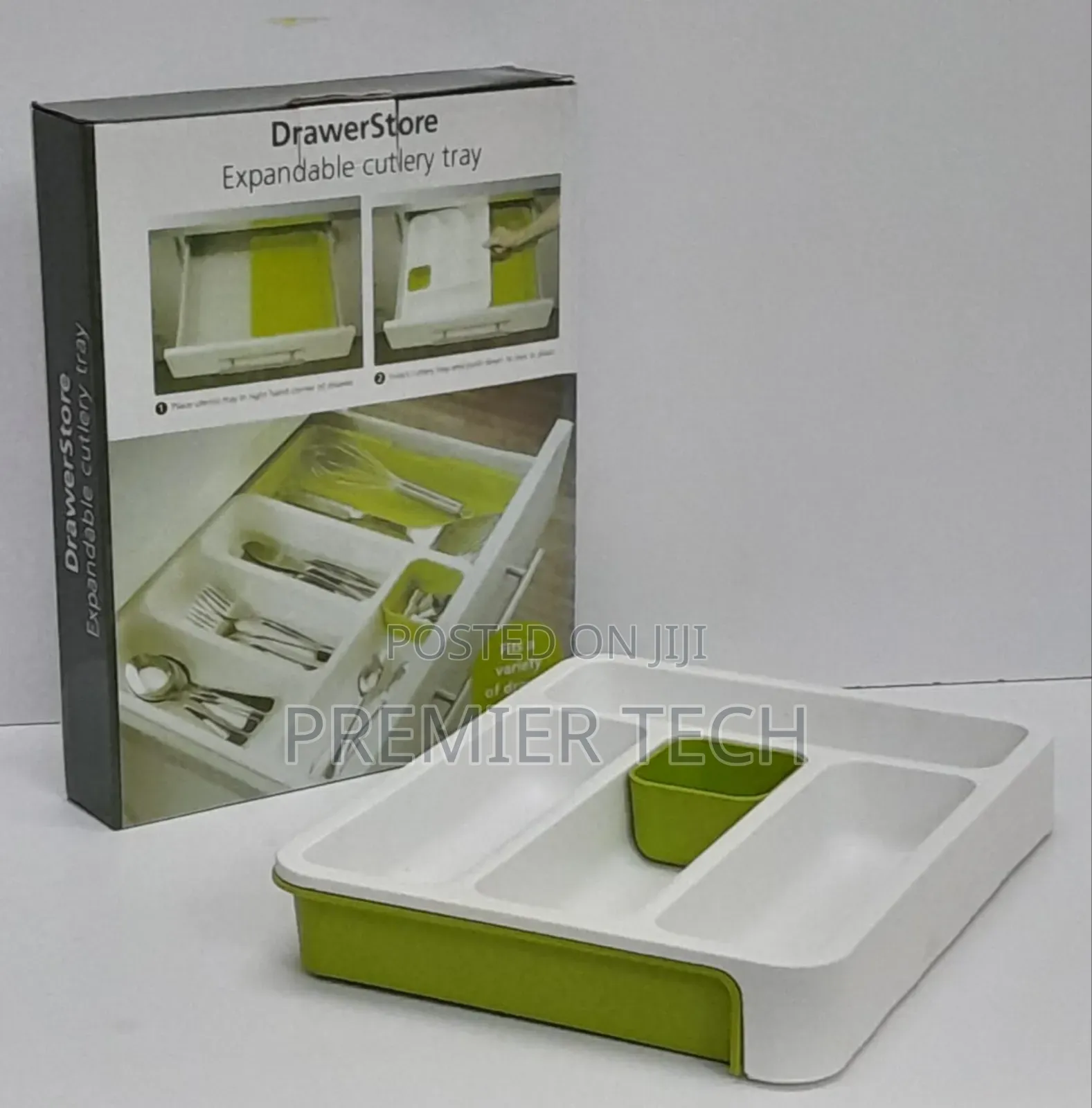 Multipurpose Plastic Cutlery Drawer Organizer