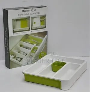 Multipurpose Plastic Cutlery Drawer Organizer