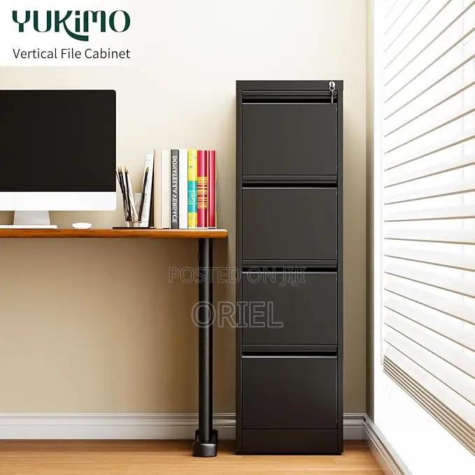 Modern Office Cabinet : 4 Drawer Metal Filing Cabinet