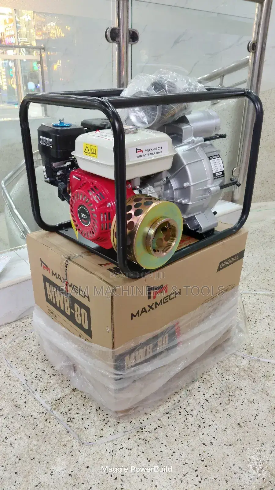 8hp Maxmech 3" Petrol Sewage/Trash Pump