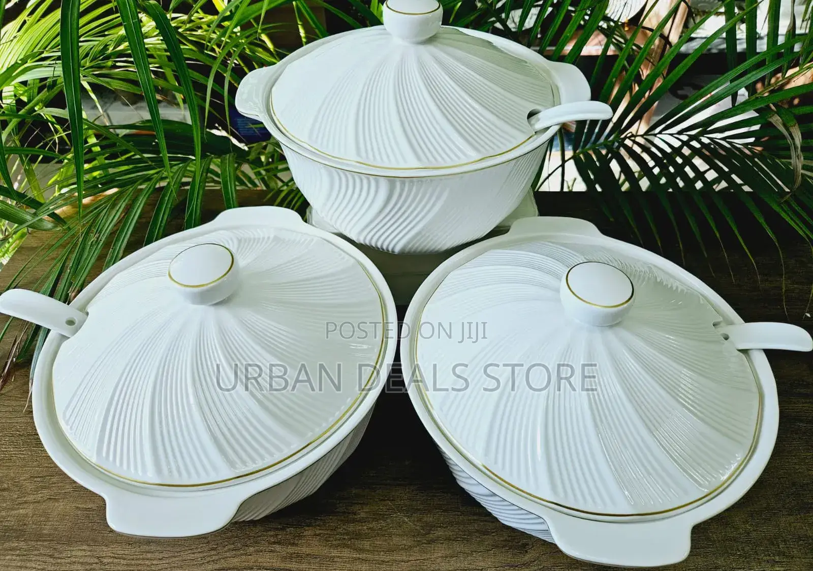 3 Pieces Ceramic Serving Bowls