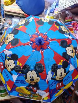Kids Cartoon Themed Umbrella - main view