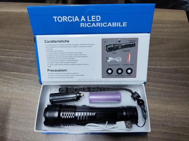 Portable Led Rechargeable Torch - thumbnail 4