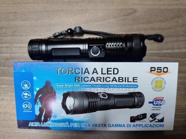 Portable Led Rechargeable Torch - thumbnail 5