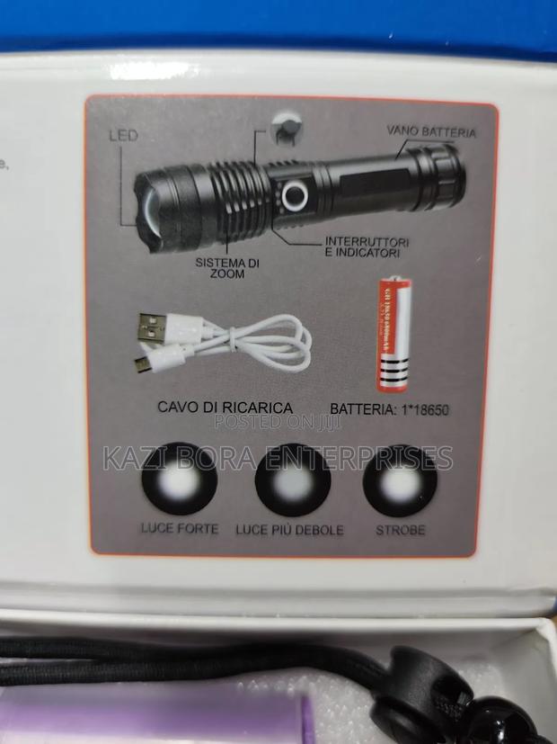 Portable Led Rechargeable Torch - thumbnail 8