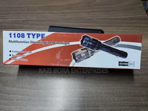 Multifunction Led Rechargeable Torch With Shock