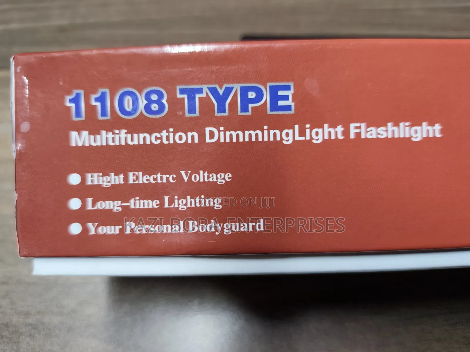 Multifunction Led Rechargeable Torch With Shock