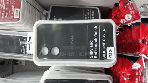 Bina Vivo Y18 4g, Silicone Protective Phone Case With Silicone Lanyard