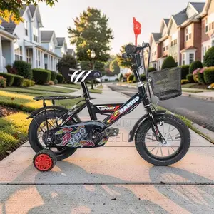 Soft Rubber Handle Grips 16 Inch 4-7 Years Children Kids Bike Bicycle