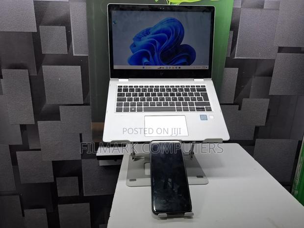 Dual Laptop And Mobile Stand, Foldable Aluminum Riser With Heat-vent