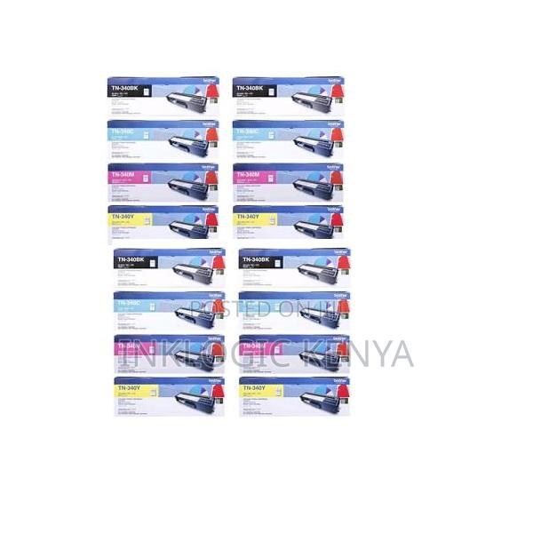 Brother Tn340 Black Genuine Toner Cartridge