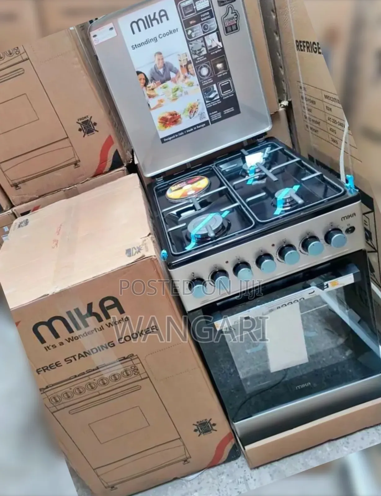 Available Mika 50 by 60 Standing Cooker in Shop