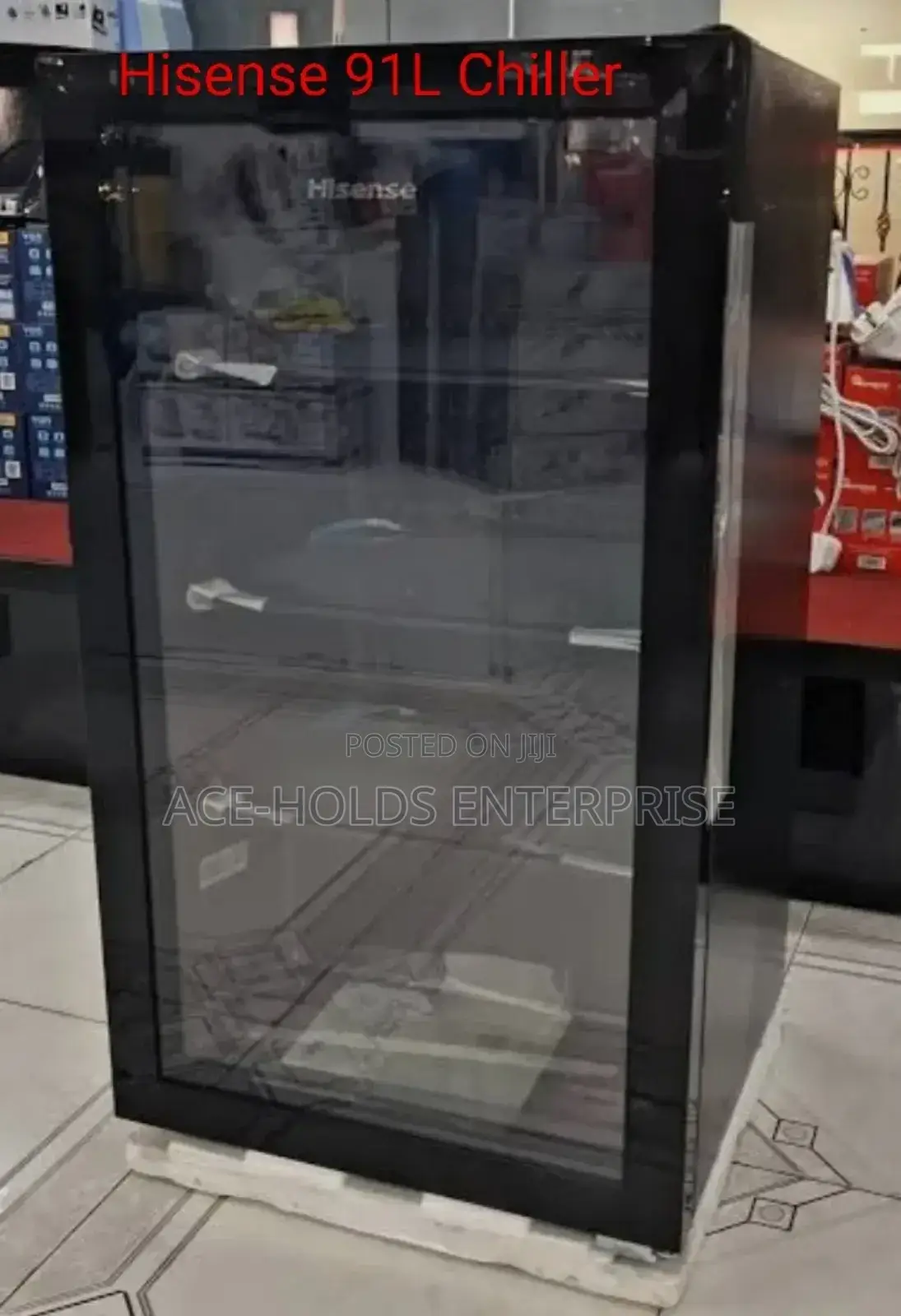 Hisense 91 Litres Showcase Chiller Fridge - Spacious