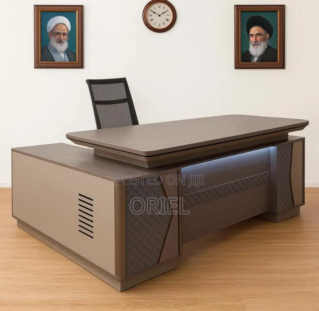 2.4-Meter L-Shaped Executive Office Desk : 2400mm Executive Office Des