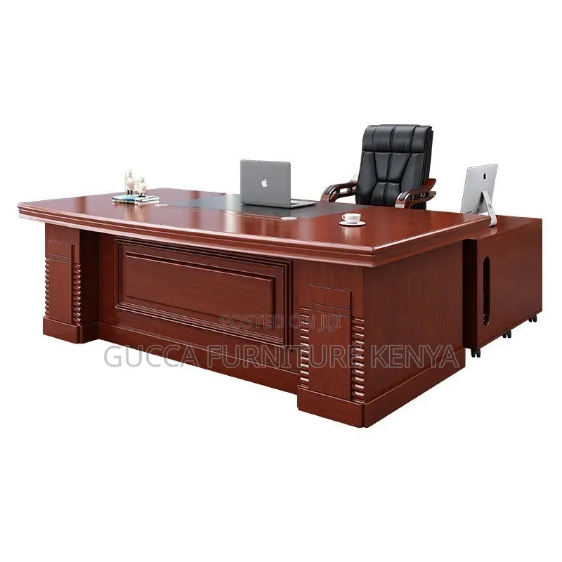 Executive President L-shaped Office Table-180cm