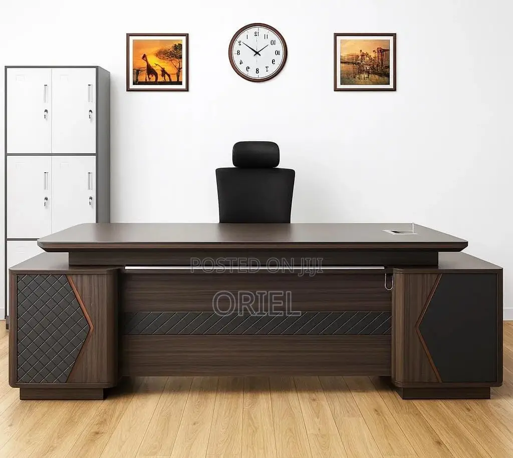 2.4-Meter L-Shaped Executive Office Desk : 2400mm Executive Office Des