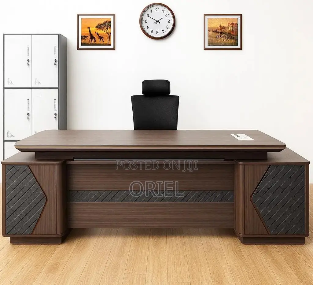 2.4-Meter L-Shaped Executive Office Desk : 2400mm Executive Office Des