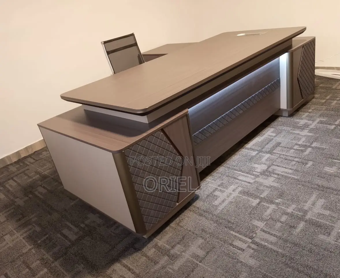 2.4-Meter L-Shaped Executive Office Desk : 2400mm Executive Office Des