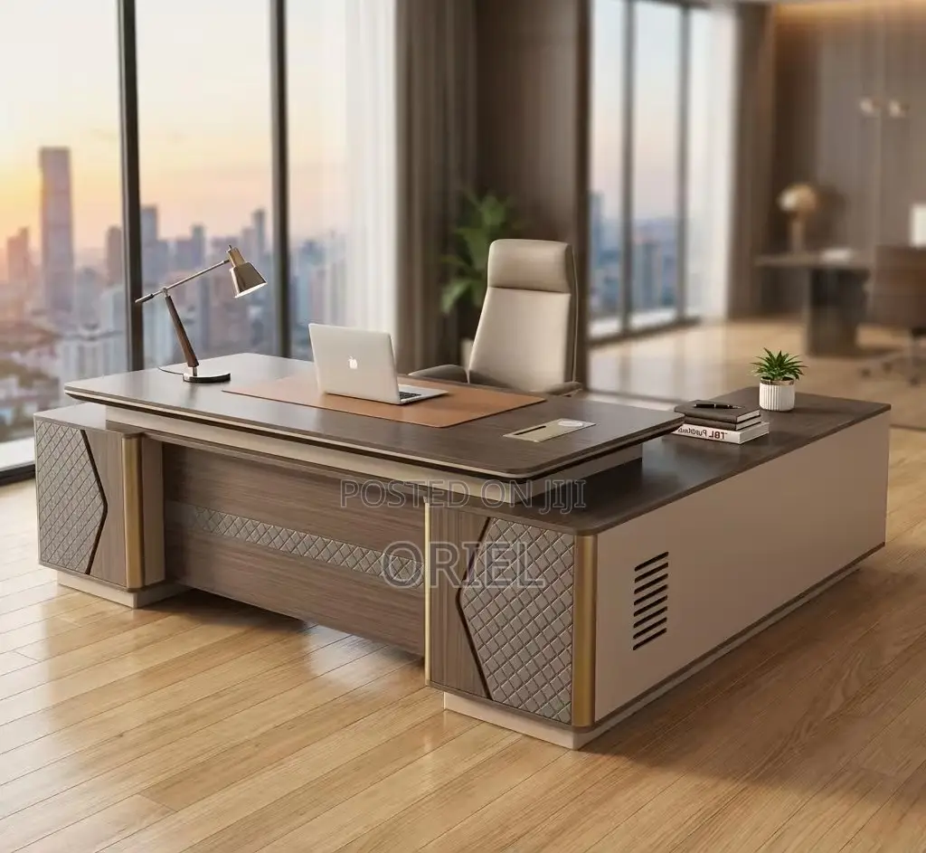 2.4-Meter L-Shaped Executive Office Desk : 2400mm Executive Office Des