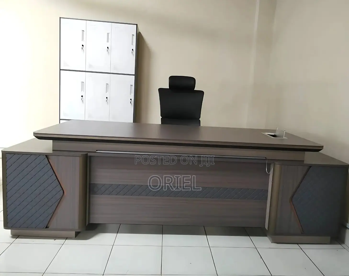 2.4-Meter L-Shaped Executive Office Desk : 2400mm Executive Office Des