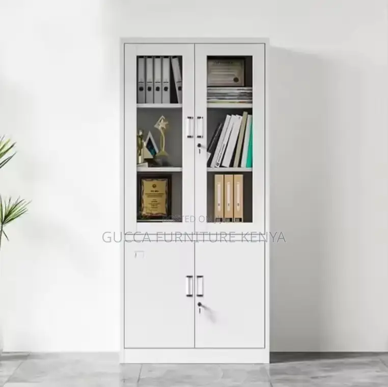 Glass Door's Steel Office Filling Cabinet