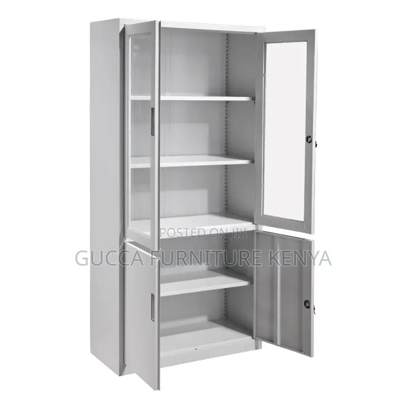 Glass Door's Steel Office Filling Cabinet