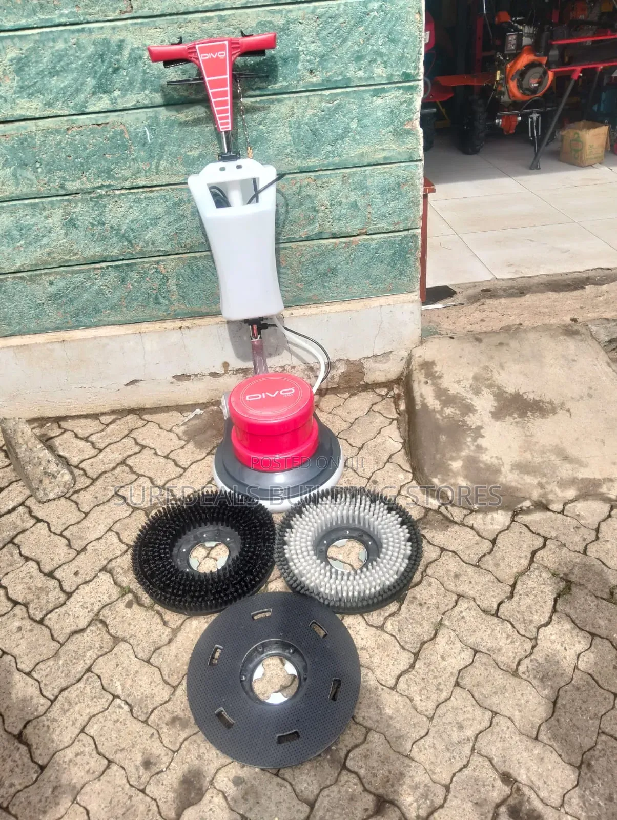 Electric Divo Floor Scrubbing Machine
