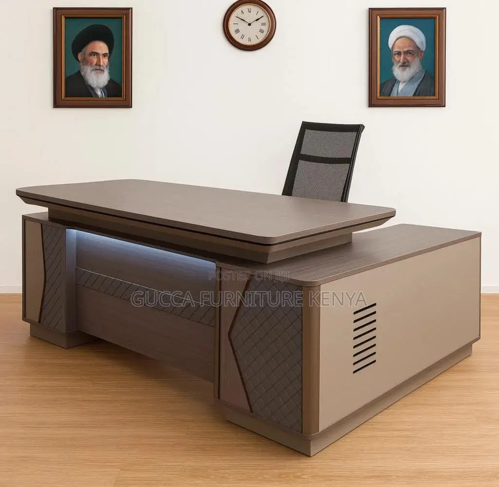 2.4 Meters Director's L-shaped Office Table