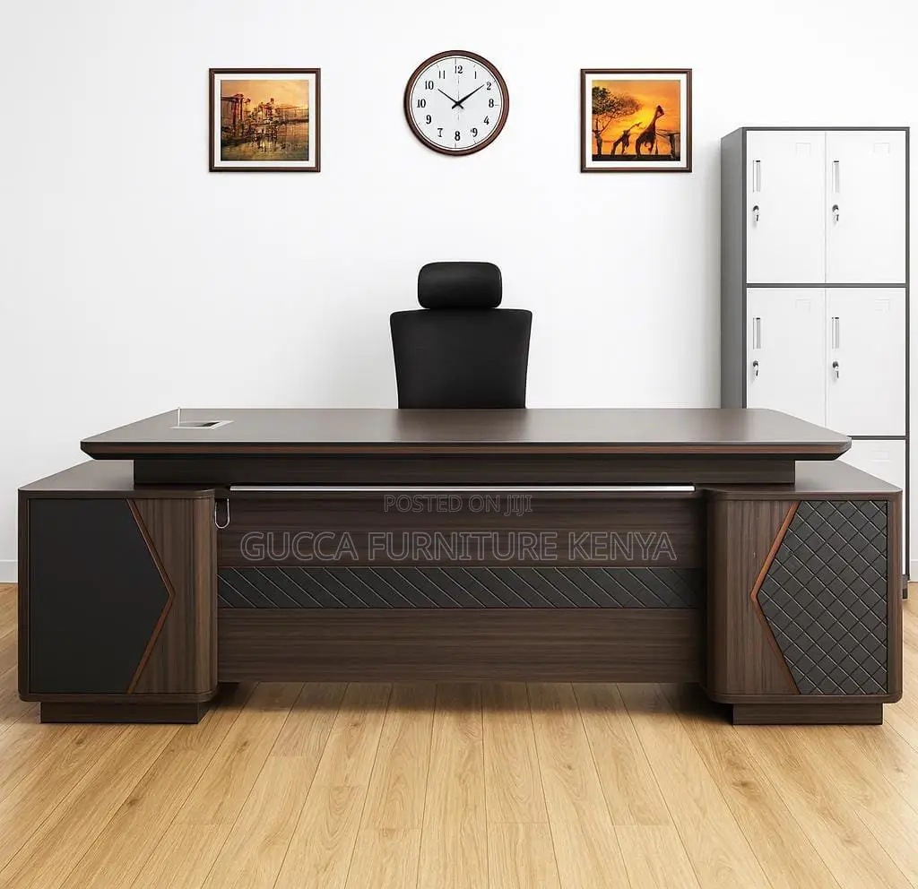 2.4 Meters Director's L-shaped Office Table