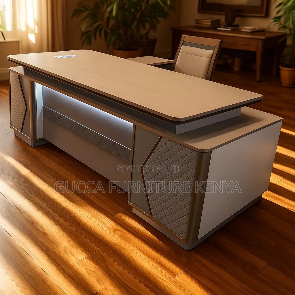 2.4 Meters Director's L-shaped Office Table