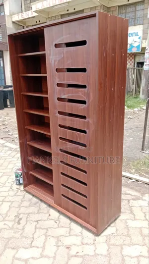 Modern Shoerack With Dressing Mirror