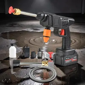 Heavy Duty 96v Cordless Washer Car Washing High Pressure Washer Gun