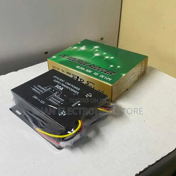 Audio CCTV 24v to 12v 30a Dc Dc Power Converter 240w Step Down Voltage