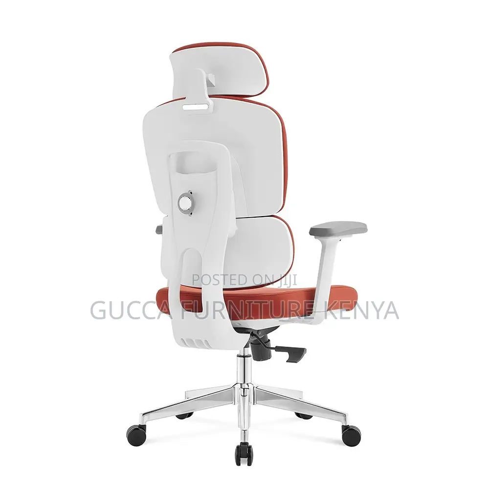 Orange Modern Orthopedic Executive Office Chair