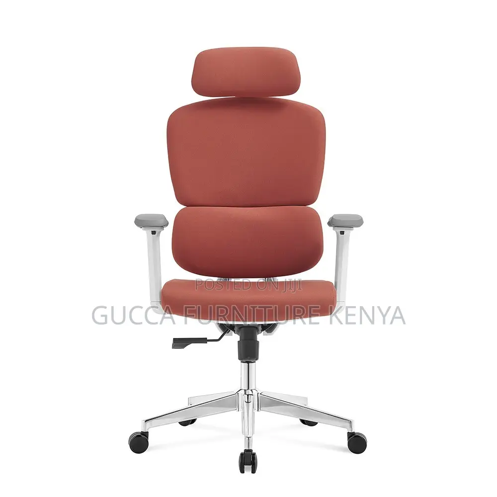 Orange Modern Orthopedic Executive Office Chair