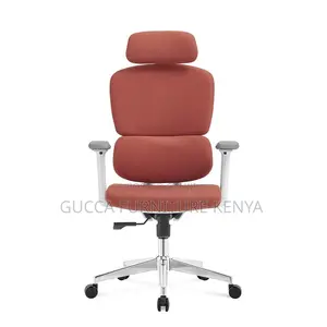 Orange Modern Orthopedic Executive Office Chair