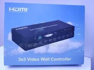 Display Hdmi 3 × 3 Video Wall Controller