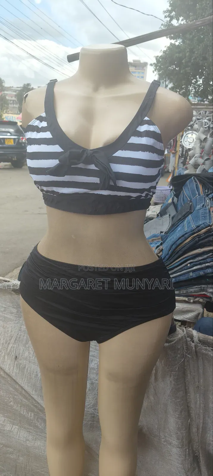 High Waist Bathing Suit